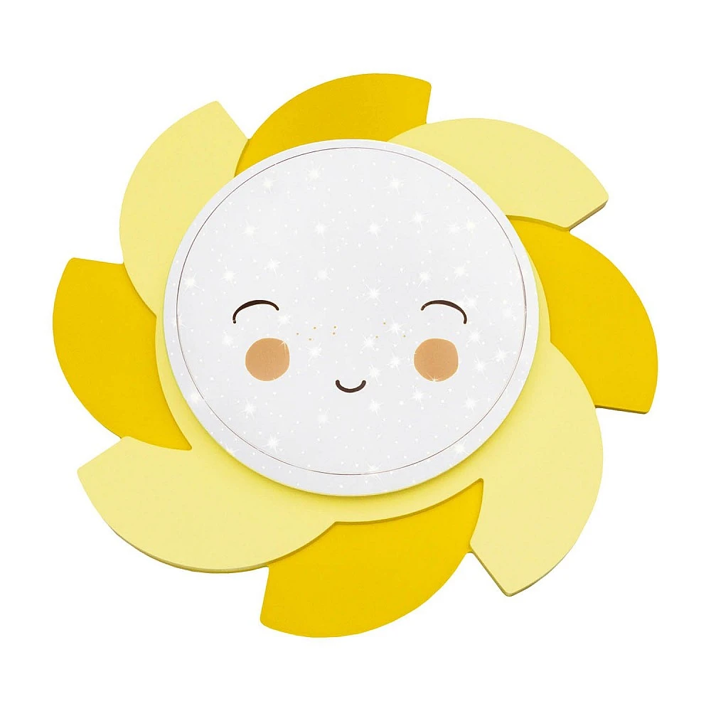 Φωτιστικό Τοίχου LED Κίτρινο Ήλιος Sun Siri Starlight Smile