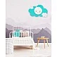 Φωτιστικό Τοίχου LED Σύννεφο Μέντα-Πράσινο Starlight Smile Cloud Φωτιστικό Τοίχου LED Σύννεφο Μέντα-Πράσινο Starlight Smile Cloud