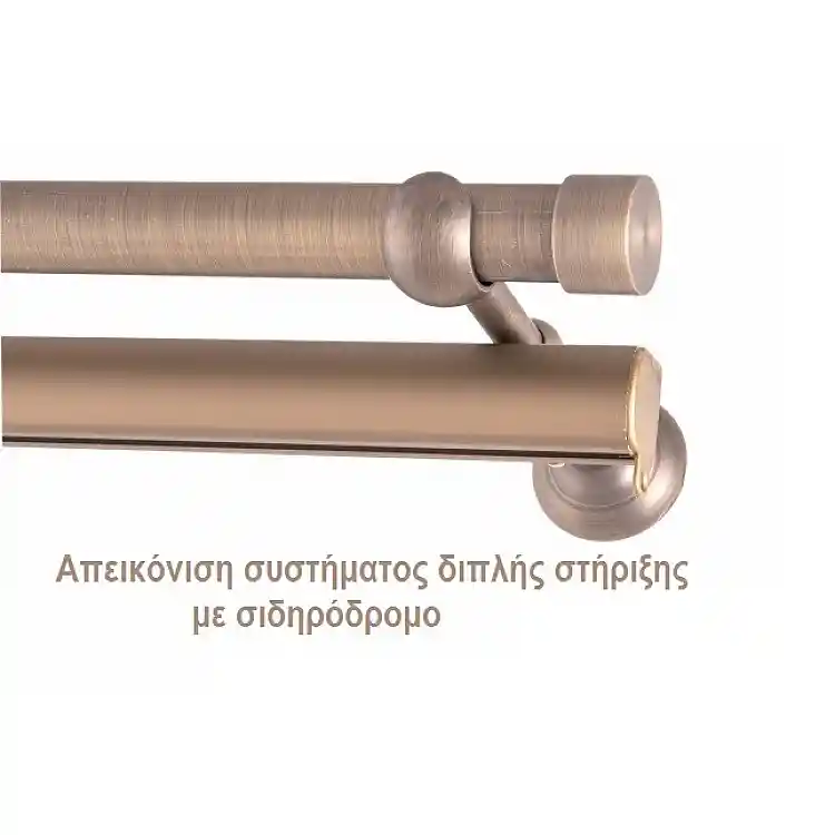 ΚΟΥΡΤΙΝΟΞΥΛΟ APELIA FRANS Φ25 ANTIK