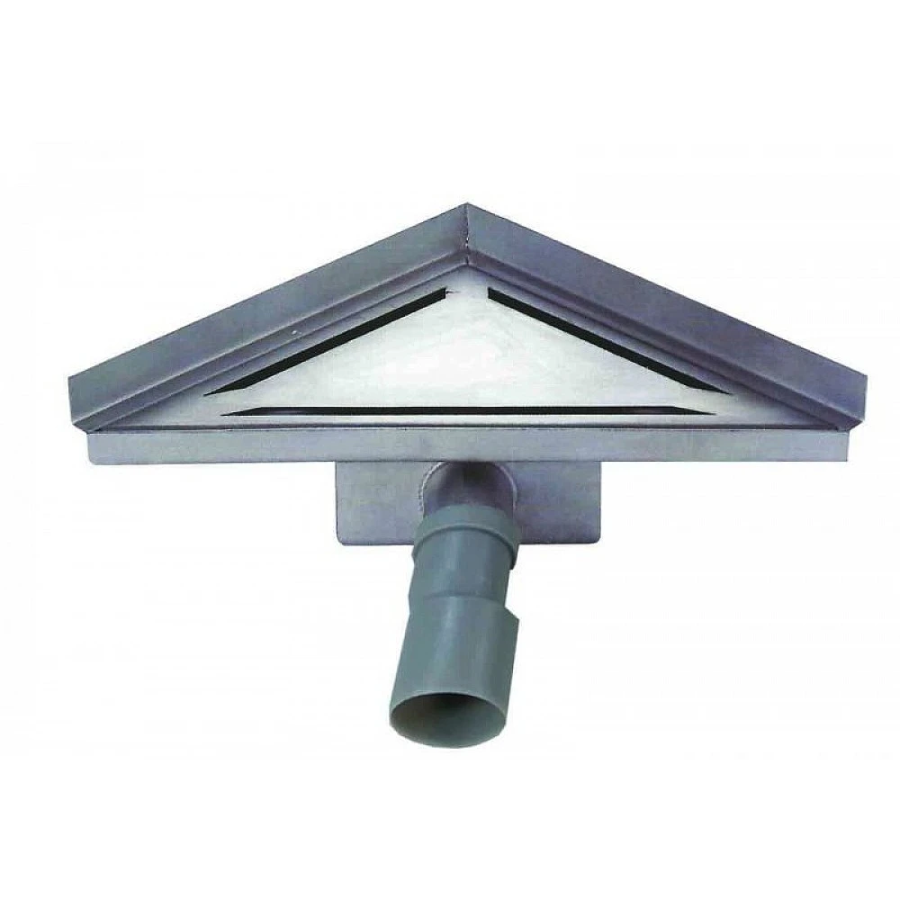 SCARETO ANGOLO - ΚΑΝΑΛΙ ΓΩΝΙΑΣ L 25x25cm ST/ST304+ΣΙΦ Φ40/50# - GLORIA