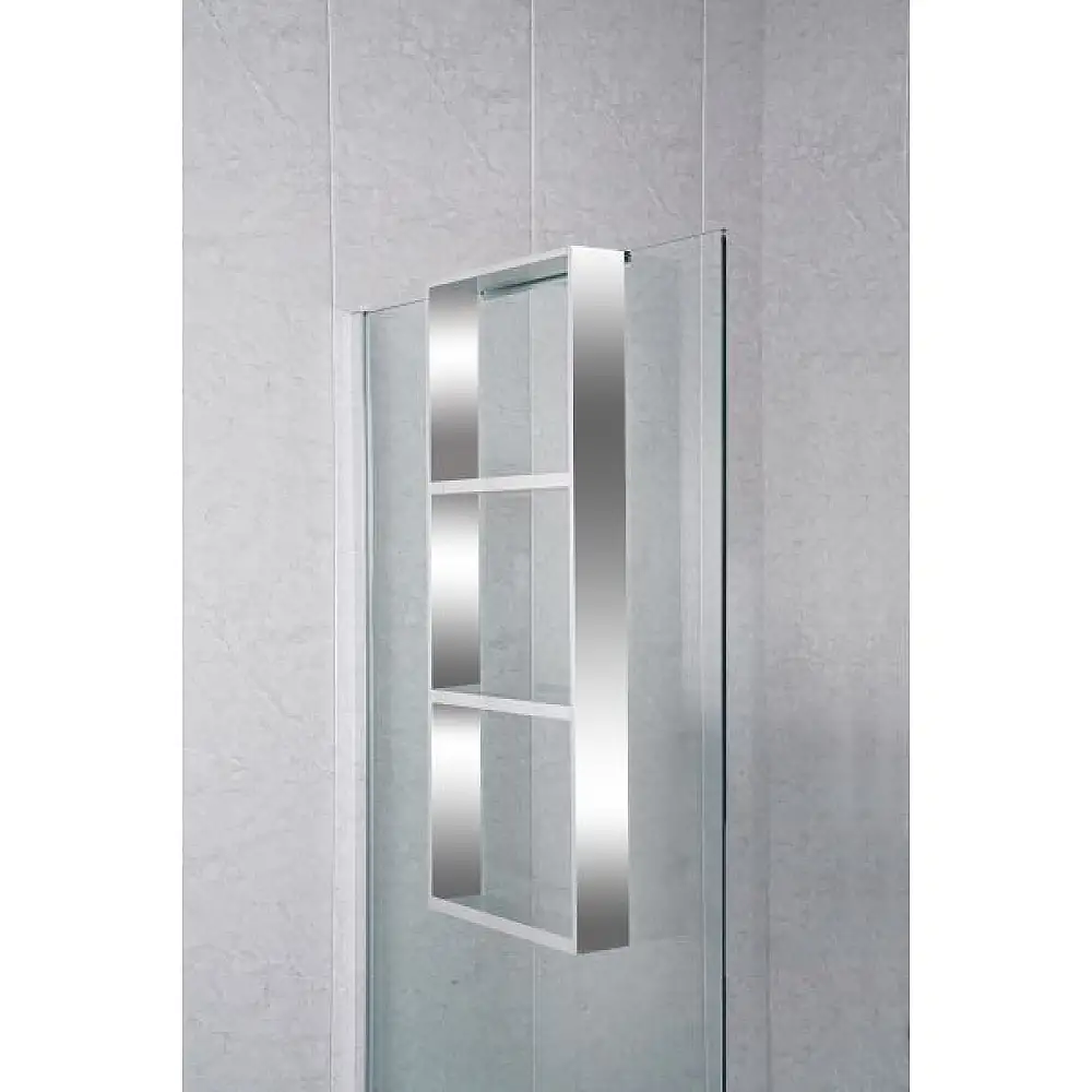 SALTO  ΡΑΦΙΕΡΑ ΑΛΟΥΜ  BRIGHT SILVER 90*35*8.5 - GLORIA