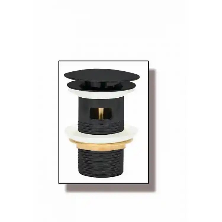 ΒΑΛΒΙΔΑ ΝΙΠΤ CLICK ST/ST 7,8CM ΜΕ ΥΠΕΡΧ BLACK - GLORIA