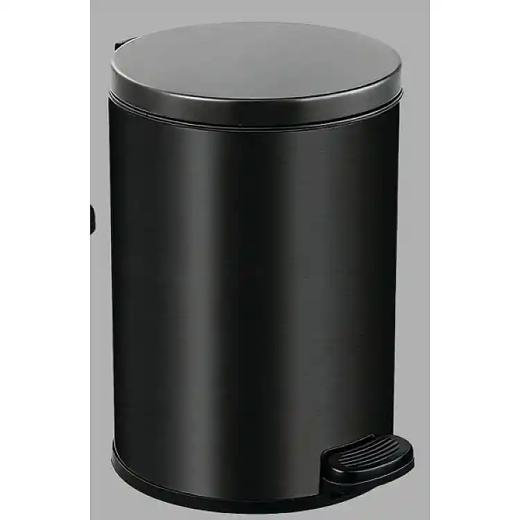 ELITE ΧΑΡΤΟΔΟΧΕΙΟ pedal  5 lt black mat - GLORIA