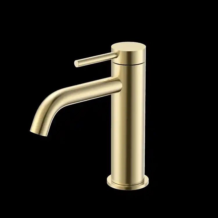 GINI ΜΠΑΤΑΡΙΑ ΝΙΠΤΗΡΟΣ ST/ST MAT BRUSH GOLD  ΜΕ ΚΛΙΚ ΒΑΛΒΙΔΑ - GLORIA