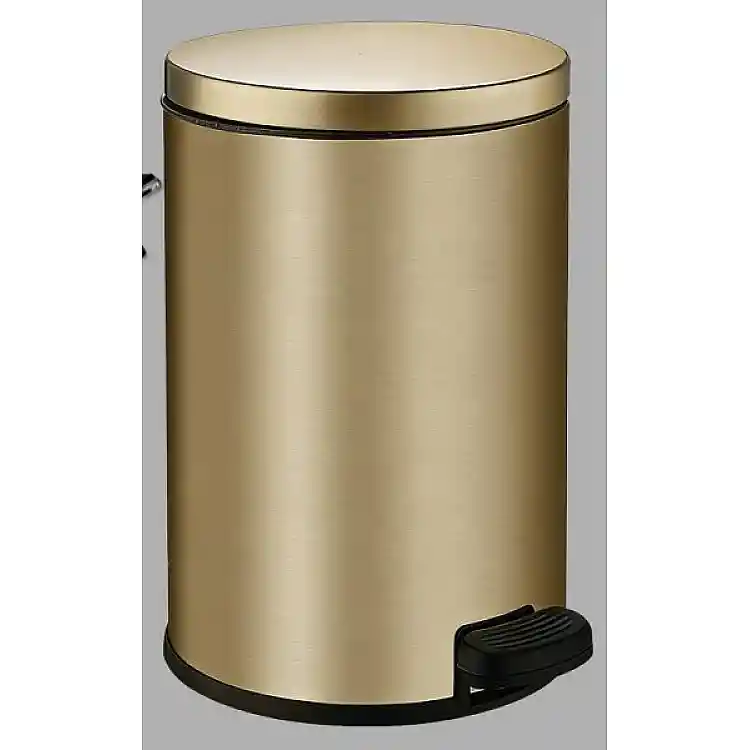 ELITE ΧΑΡΤΟΔΟΧΕΙΟ pedal  5 lt gold brushed - GLORIA