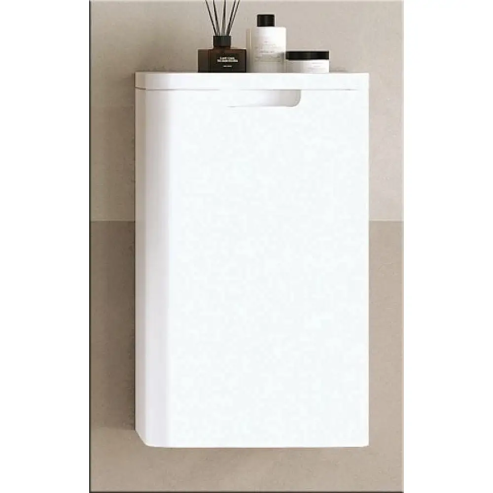 CINDY- ΚΡΕΜΑΣΤH ΡΑΦΙΕΡΑ MDF 28*18*60h ΛΕΥΚΟ - GLORIA