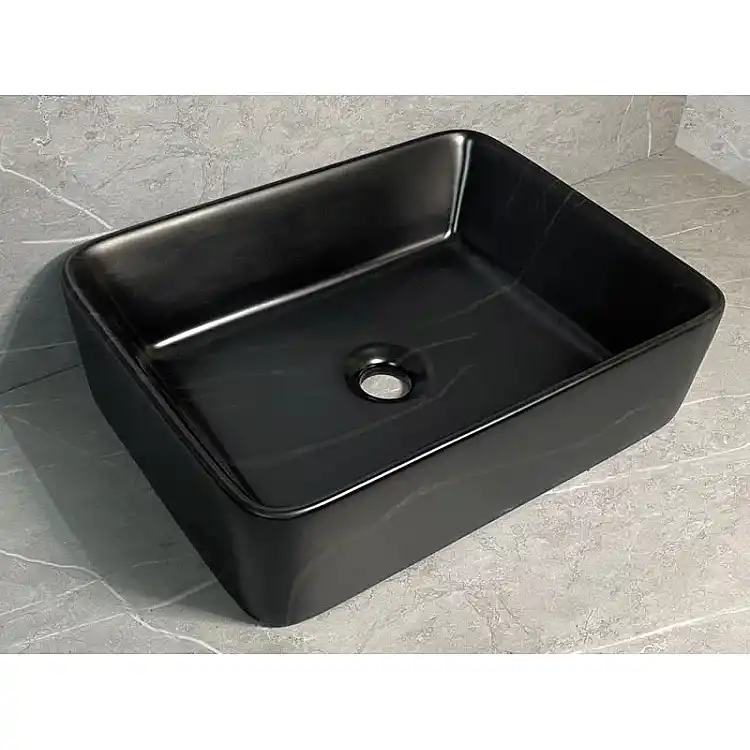 LUNGO-COMO - ΝΙΠΤΗΡΑΣ MARMO NEROΙ 49X37,5X135# - GLORIA