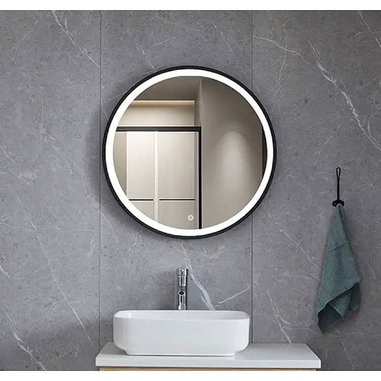 OMIKRON NOVA  BLACK- ΚΑΘΡΕΠΤΗΣ LED*TOUCH 60*60 - GLORIA