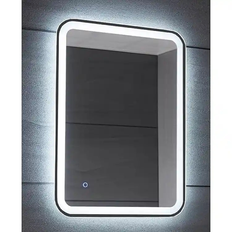 ROLAN black  LED - ΚΑΘΡΕΠΤΗΣ LED*TOUCH 60*80 - GLORIA