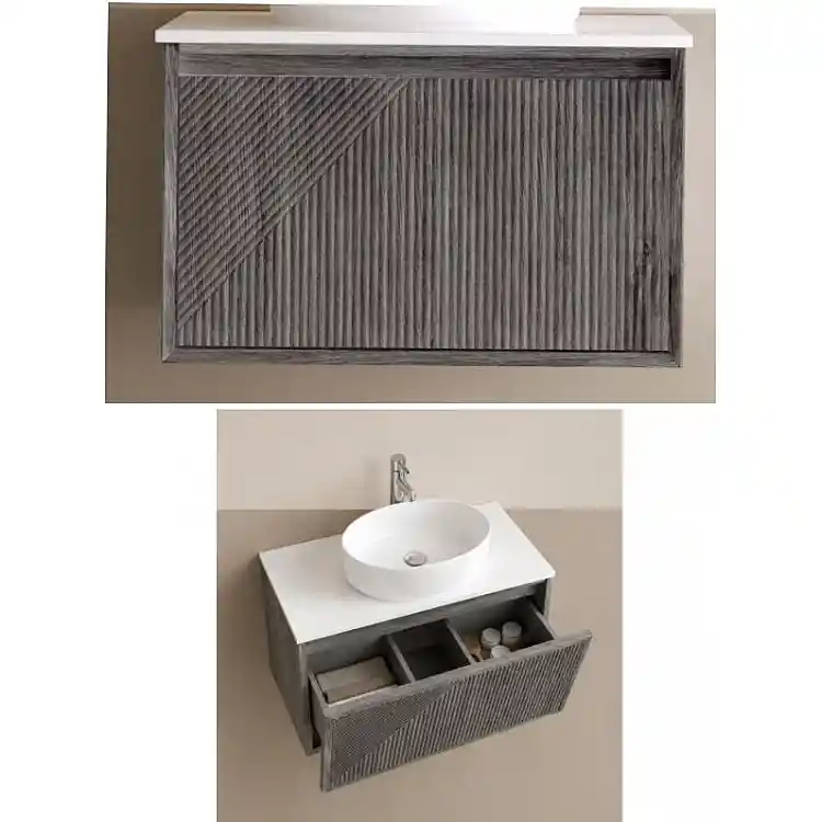 SET -ZIZANIO STONE GREY - GLORIA