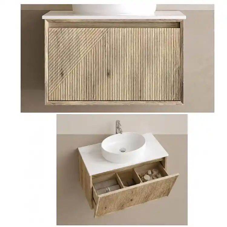SET - ZIZANIO STONE BEIGE 60*50 - GLORIA