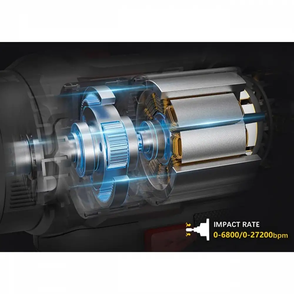 CAT Set Δράπανο κρουστικό Li-Ion 18V 1x2Ah DX155.2