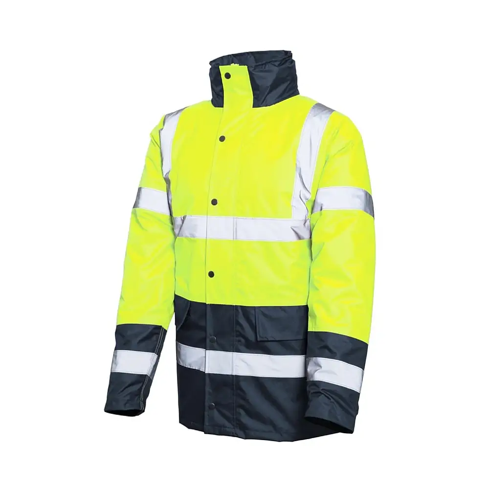 Μπουφάν εργασίας Neon ανακλαστικό κίτρινο-μπλε 2XL HVNEOYXXL