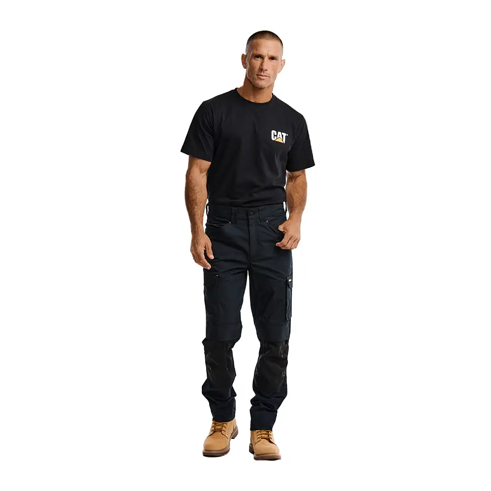 CAT Παντελόνι εργασίας nexus μαύρο 4XL (US 42/32) 1080051