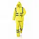Αδιάβροχο κοστούμι Aqua με αντανακλαστικές κίτρινο M RWAQUYM