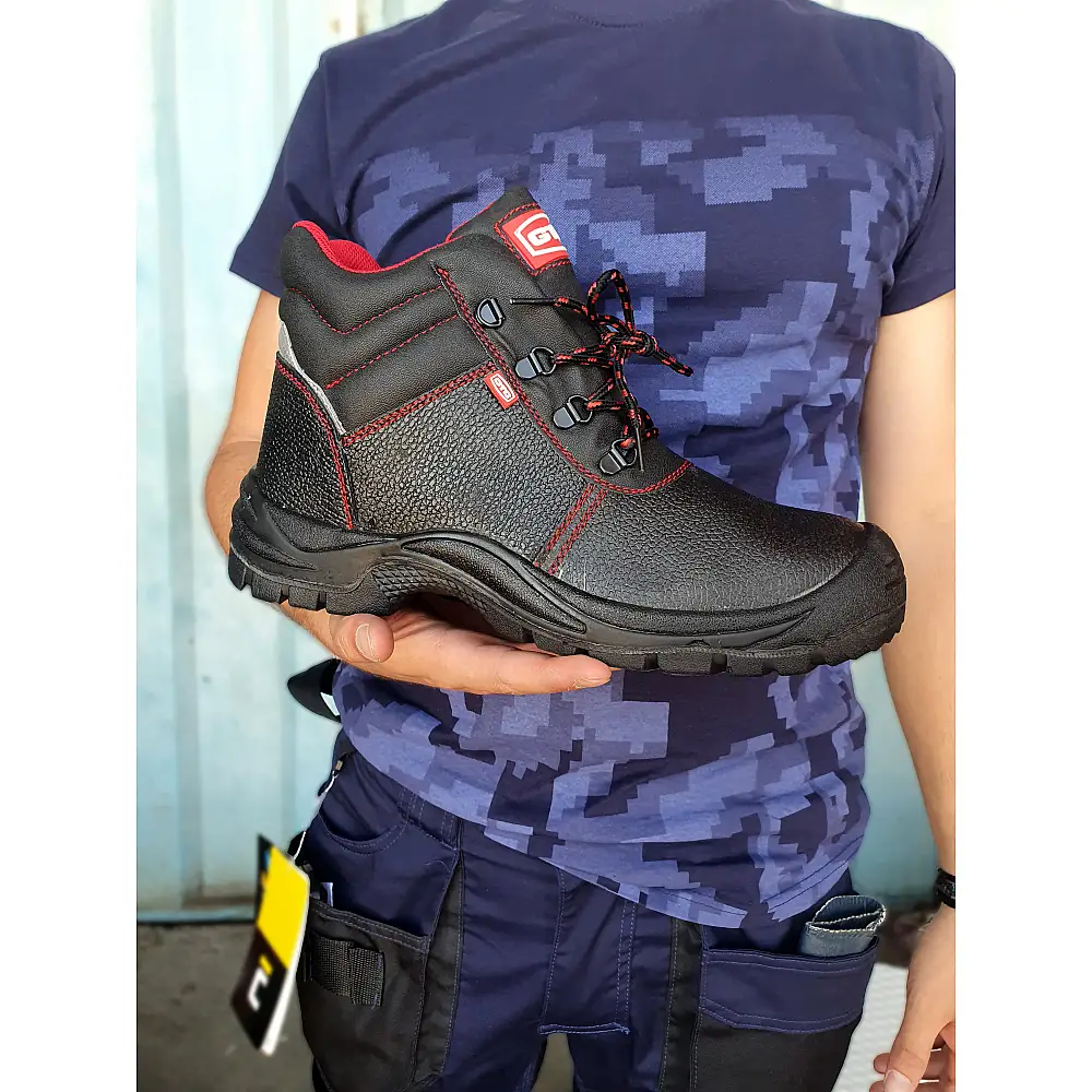 Μποτάκι χωρίς προστασία O2 αδιάβροχο μαύρο Νο.40 BWH101