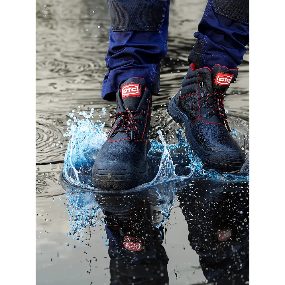 Μποτάκι χωρίς προστασία O2 αδιάβροχο μαύρο Νο.40 BWH101