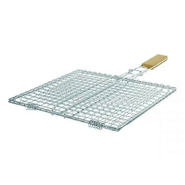 Σχάρα ψησίματος χρωμέ καρέ 33*29cm