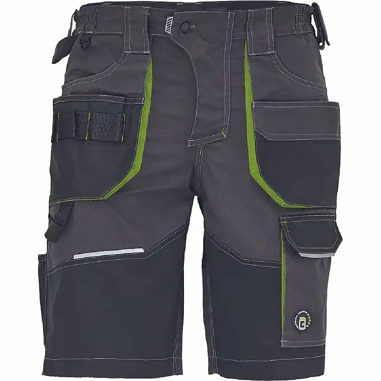 ΒΕΡΜΟΥΔΑ ΕΡΓΑΣΙΑΣ GREENDALE ΑΝΘΡΑΚΙ/ΛΑΙΜ 65%poly-35%cott, 270 g/m² No 64/3XL