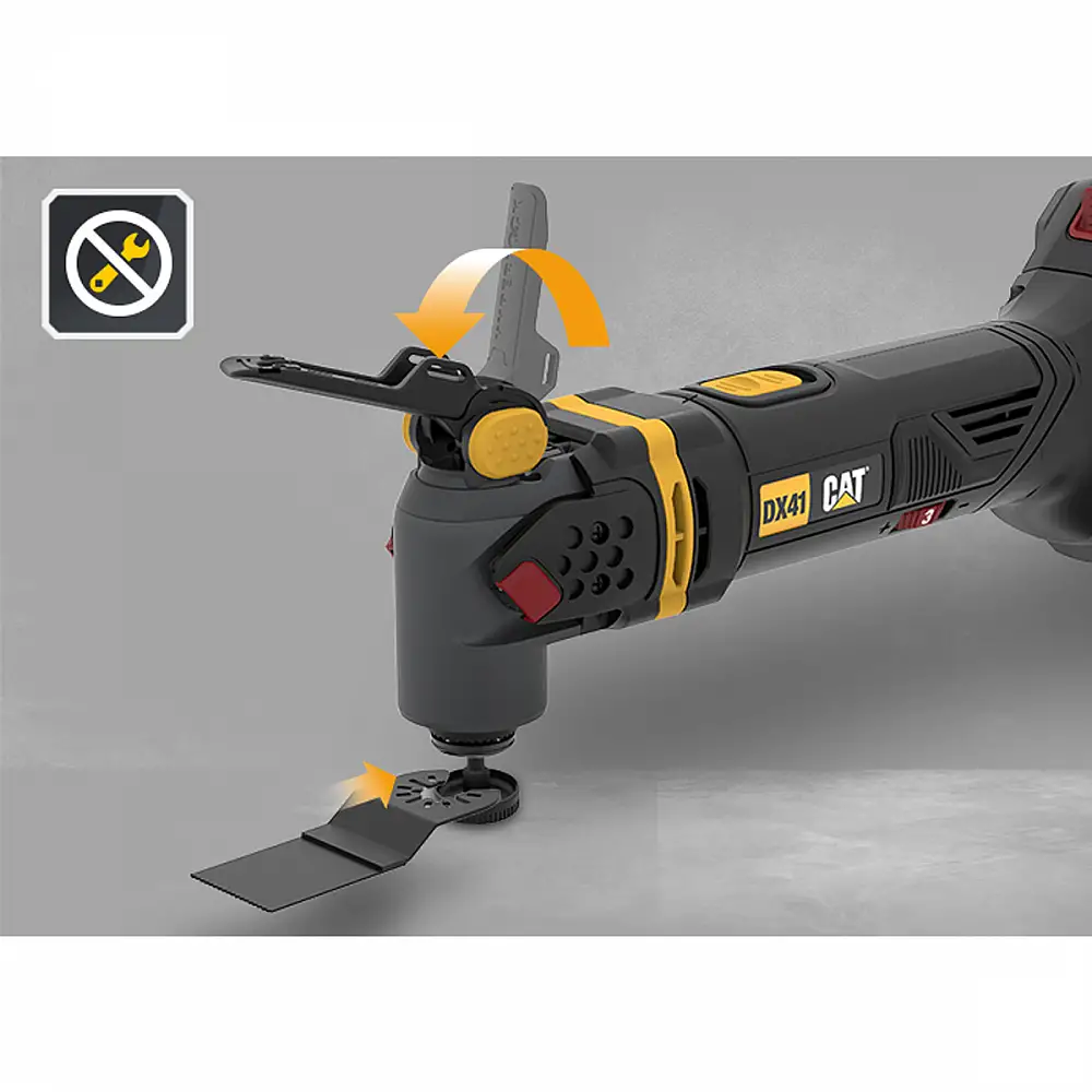 CAT Solo Πολυεργαλείο brushless SDS 18V με 14 λάμες DX41B