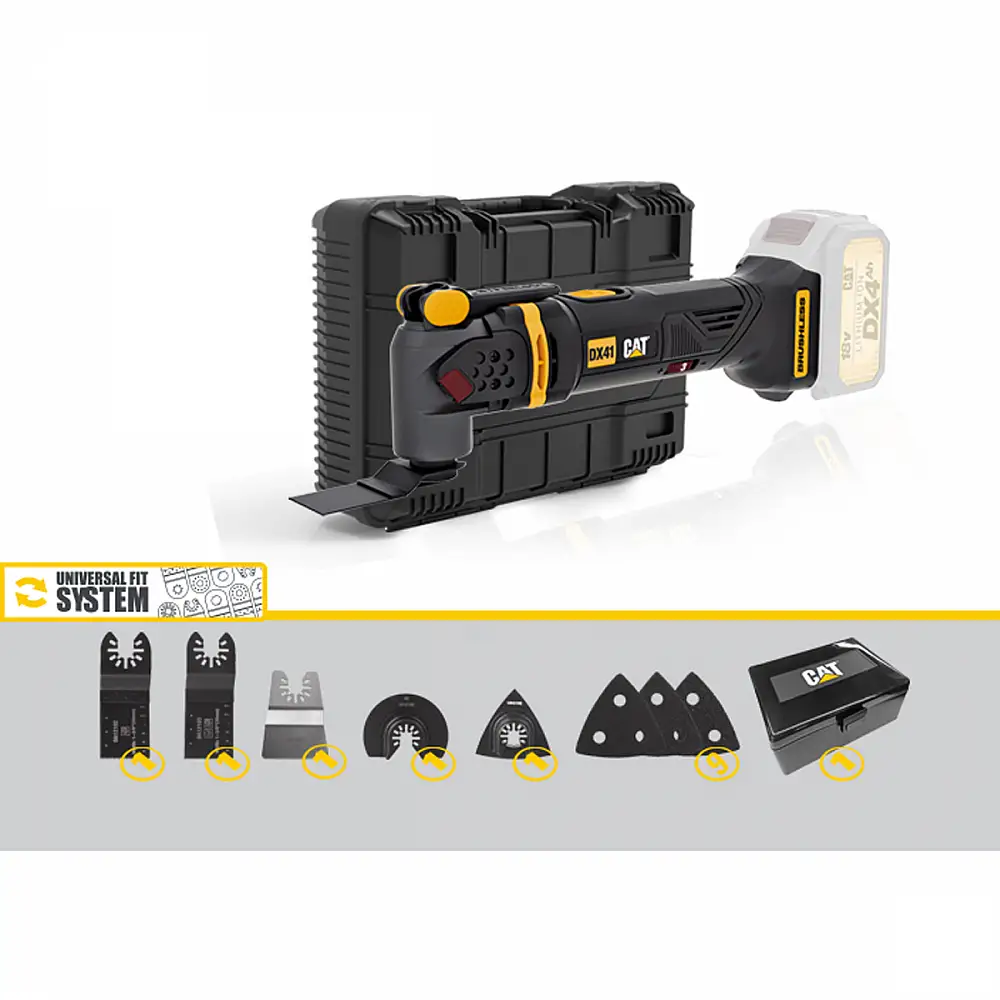 CAT Solo Πολυεργαλείο brushless SDS 18V με 14 λάμες DX41B