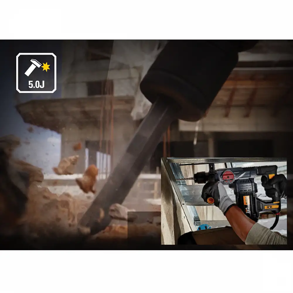 CAT Δράπανο περιστροφικό πιστολέτο SDS+ 1500W DX27