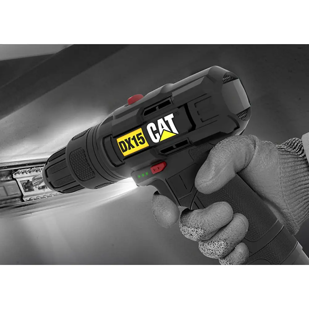 CAT Set Δραπανοκατσάβιδο κρουστικό li-ion 12v 1x2ah dx15