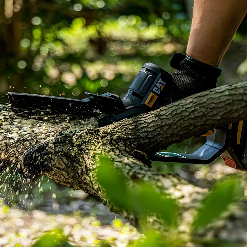 CAT Set Αλυσοπρίονο κλαδευτικό μπαταρίας Li-Ion 18V 4Ah DG231