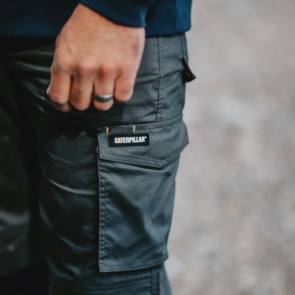 CAT Παντελόνι εργασίας nexus γκρι M (US 32/32) 1080051