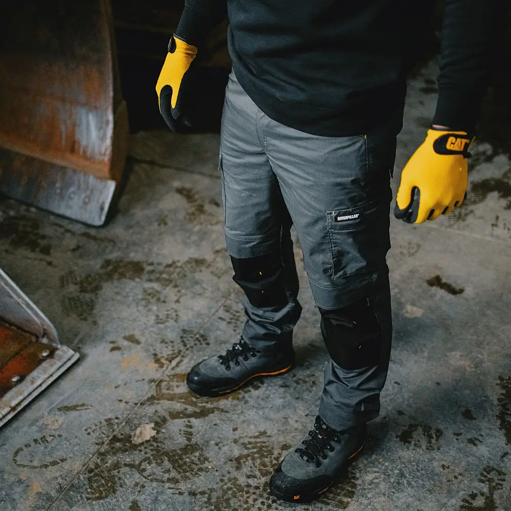 CAT Παντελόνι εργασίας nexus γκρι M (US 32/32) 1080051