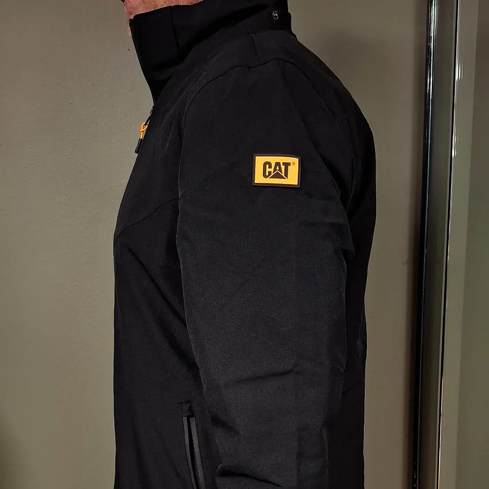 CAT Μπουφάν εργασίας μαύρο lightweight XL 1040038