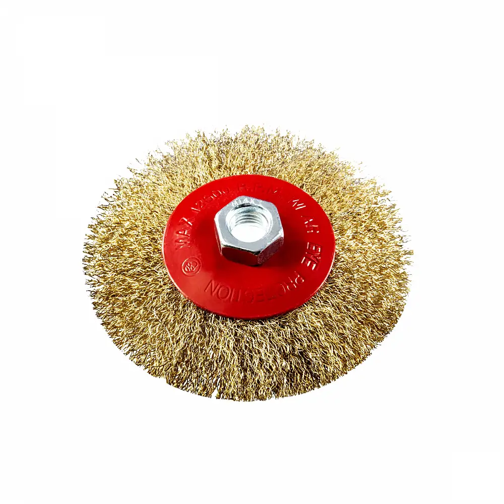 RAIDER Συρματόβουρτσα γωνιακού τροχού στρογγυλή 115ΜΜ M14 171130