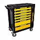 TOP MASTER Τροχήλατος μεταλλικός εργαλειοφόρος με 7 συρτάρια Π80xΒ48xΥ87εκ. 455560
