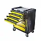 TOP MASTER Τροχήλατος μεταλλικός εργαλειοφόρος 182τεμ. με 7 συρτάρια Π80xΒ48xΥ87εκ. 455555