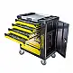 TOP MASTER Τροχήλατος μεταλλικός εργαλειοφόρος 182τεμ. με 7 συρτάρια Π80xΒ48xΥ87εκ. 455555