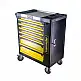 TOP MASTER Τροχήλατος μεταλλικός εργαλειοφόρος 182τεμ. με 7 συρτάρια Π80xΒ48xΥ87εκ. 455555