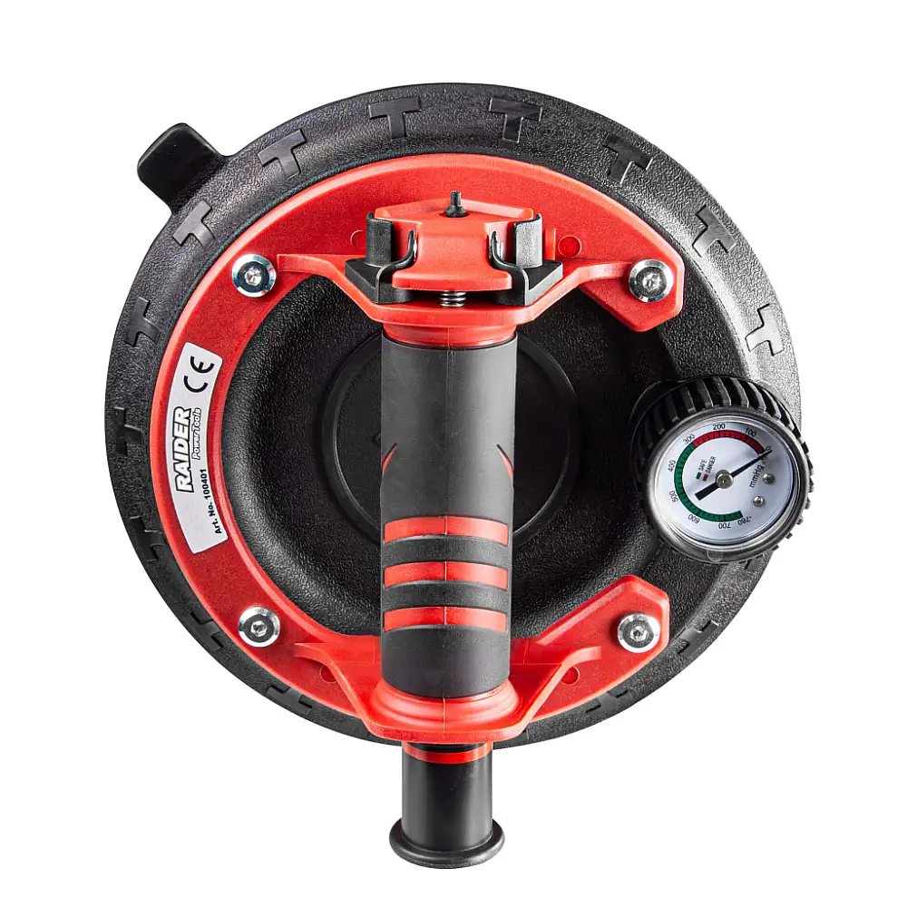 RAIDER Μονή βεντούζα διαμέτρου 205mm με ικανότητα συγκράτησης 168kg 100401