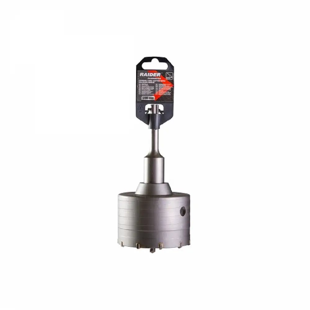 RAIDER Ποτηροκορώνα Φ85mm με κεντραδόρο SDS-plus 154816