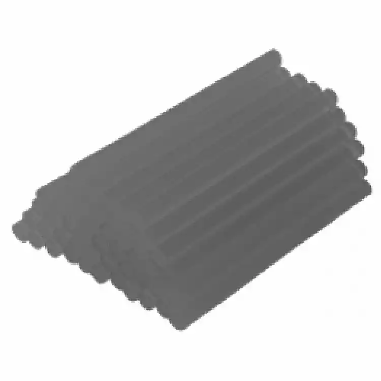 RAIDER Κόλλα θερμολυώμενη μαύρη 11mm 1kg(34τεμ) 156705