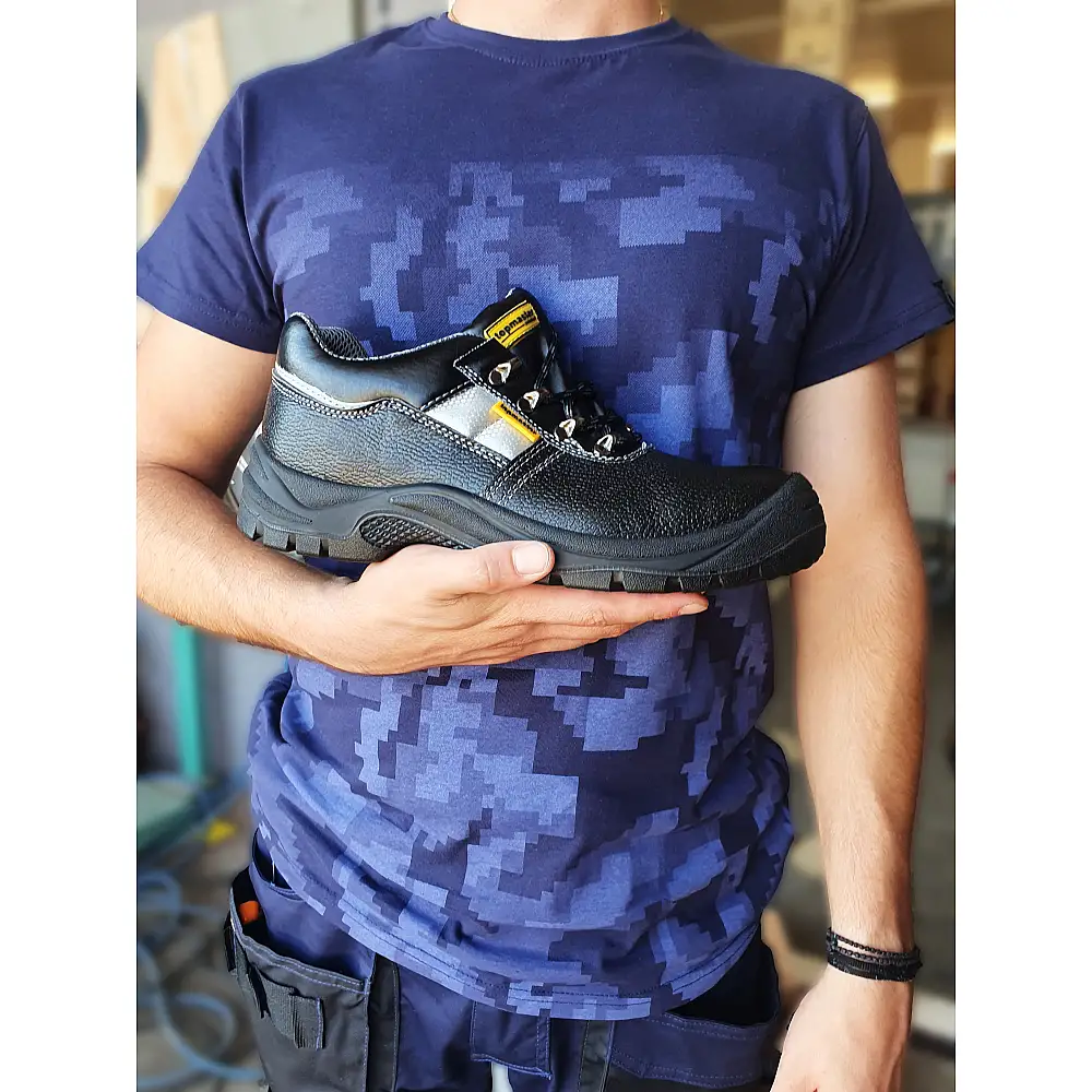 TOP MASTER Παπούτσι δερμάτινο N-46 S3 SRC metal 553326