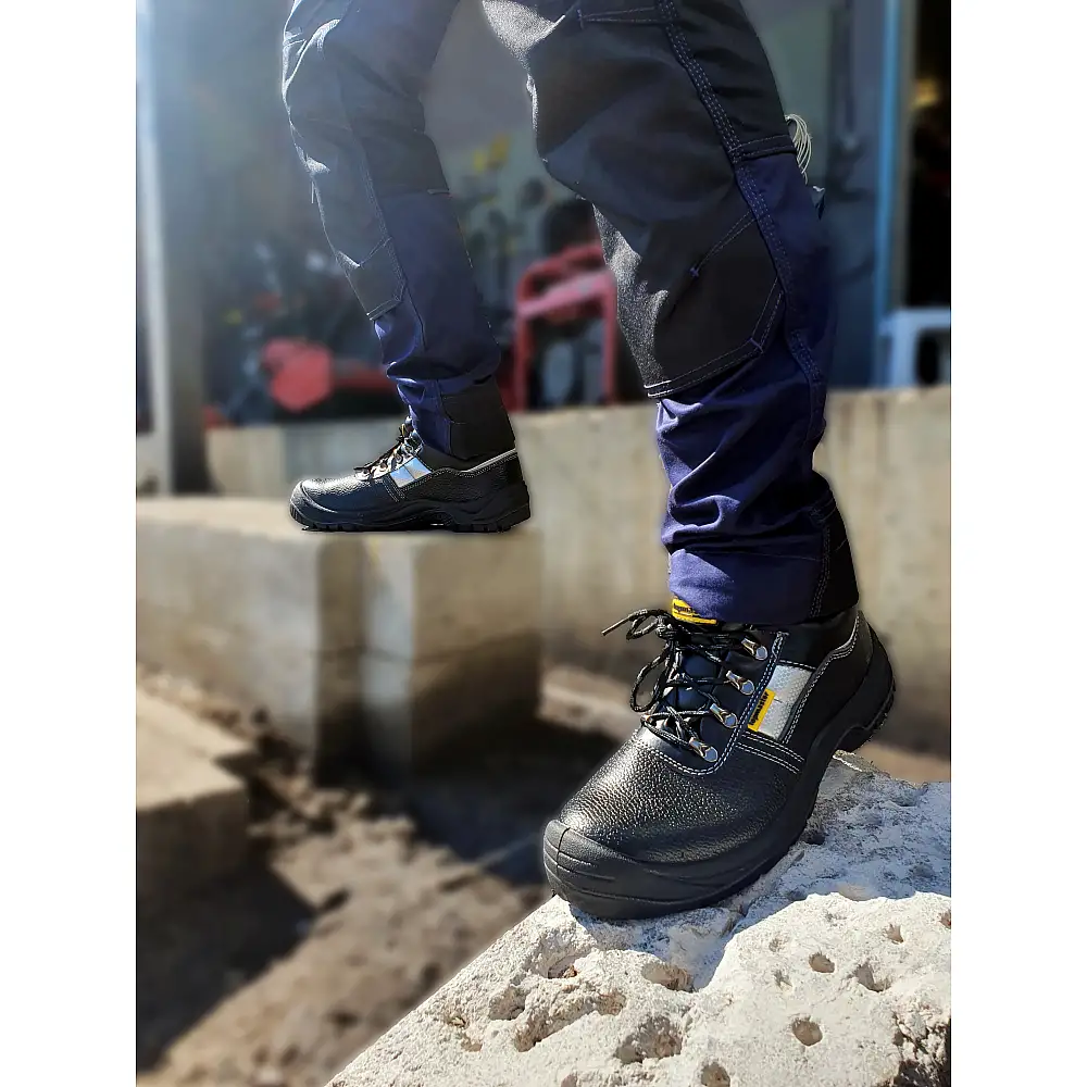 TOP MASTER Παπούτσι δερμάτινο N-46 S3 SRC metal 553326