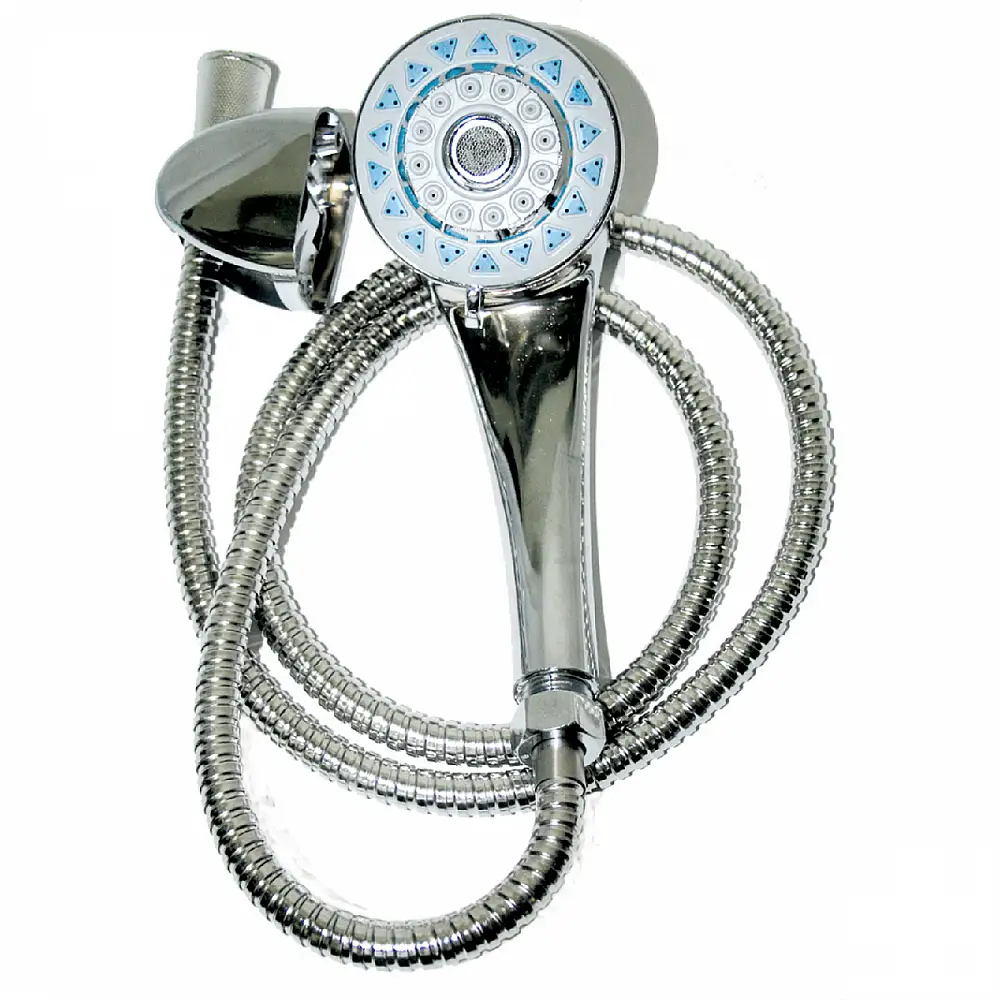 TOP CHROME Χειρόφωνο μασάζ νίκελ μεγάλη κεφαλή 809942