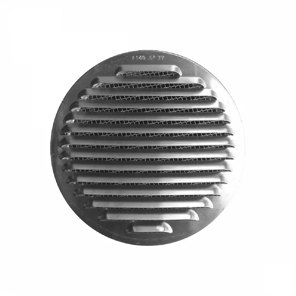 Περσίδες αλουμινίου Φ120 με στόμιο (ΑΜ-120)