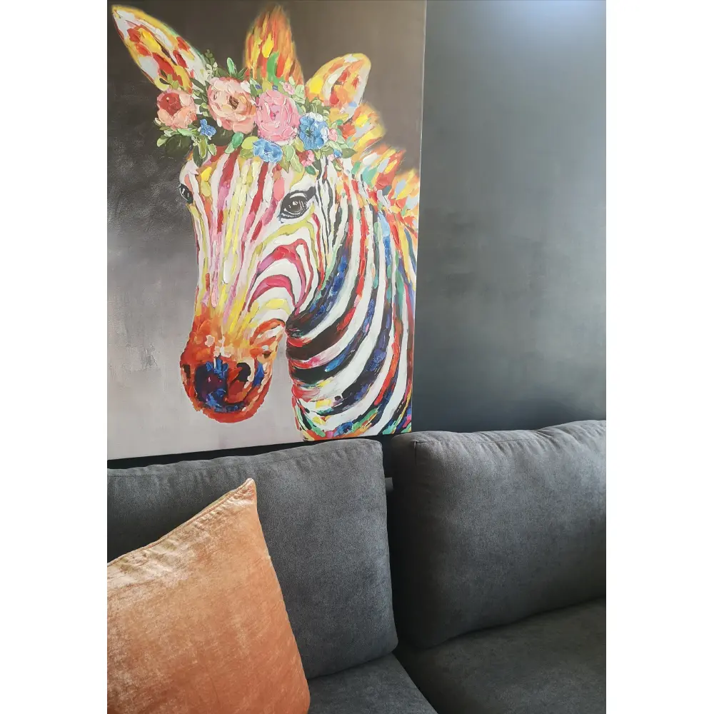 ZEBRA ΠΙΝΑΚΑΣ ΔΙΑΚΟΣΜΗΣΗΣ 80x120x4 ΚΑΜΒΑΣ ΠΟΛΥΧΡΩΜΟINTHEBOX ZEBRA ΠΙΝΑΚΑΣ ΔΙΑΚΟΣΜΗΣΗΣ 80x120x4 ΚΑΜΒΑΣ ΠΟΛΥΧΡΩΜΟINTHEBOX