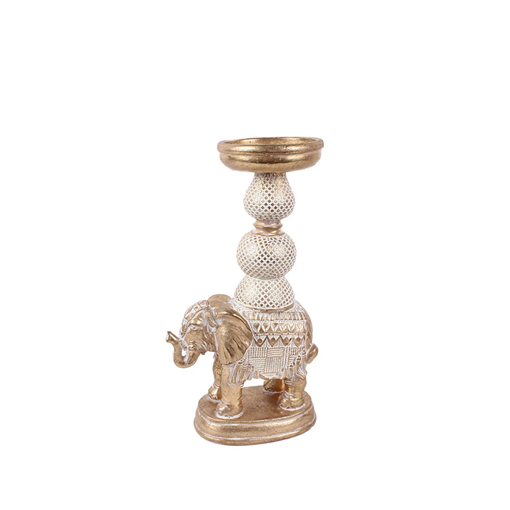 ELEPHAS 1 ΚΗΡΟΠΗΓΙΟ 15x9x28 POLYRESIN ΧΡΥΣΟ ΛΕΥΚΟINTHEBOX