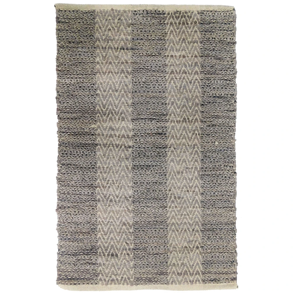 FISHBONE ΧΑΛΑΚΙ 60x90 ΔΕΡΜΑ ΓΚΡΙ ΜΠΕΖINTHEBOX