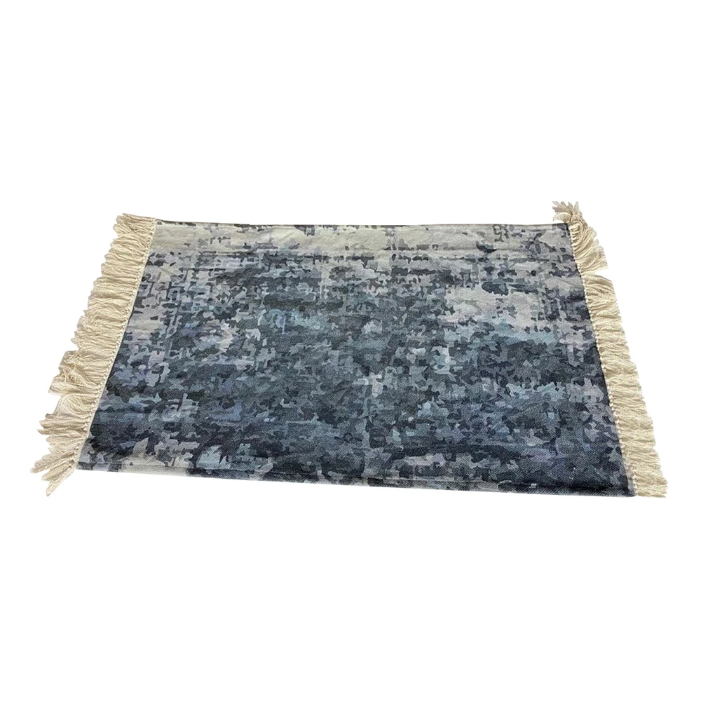 REEF ΧΑΛΙ ΔΙΑΔΡΟΜΟΥ 70x140 ΒΑΜΒΑΚΙ ΜΠΛΕ ΛΕΥΚΟ POLYESTER ΜΠΕΖINTHEBOX
