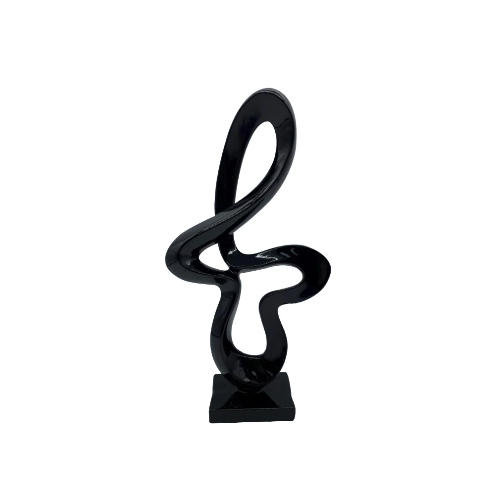 TOBAC ΔΙΑΚΟΣΜΗΤΙΚΟ TOTEM 14x6x28 POLYRESIN ΜΑΥΡΟINTHEBOX