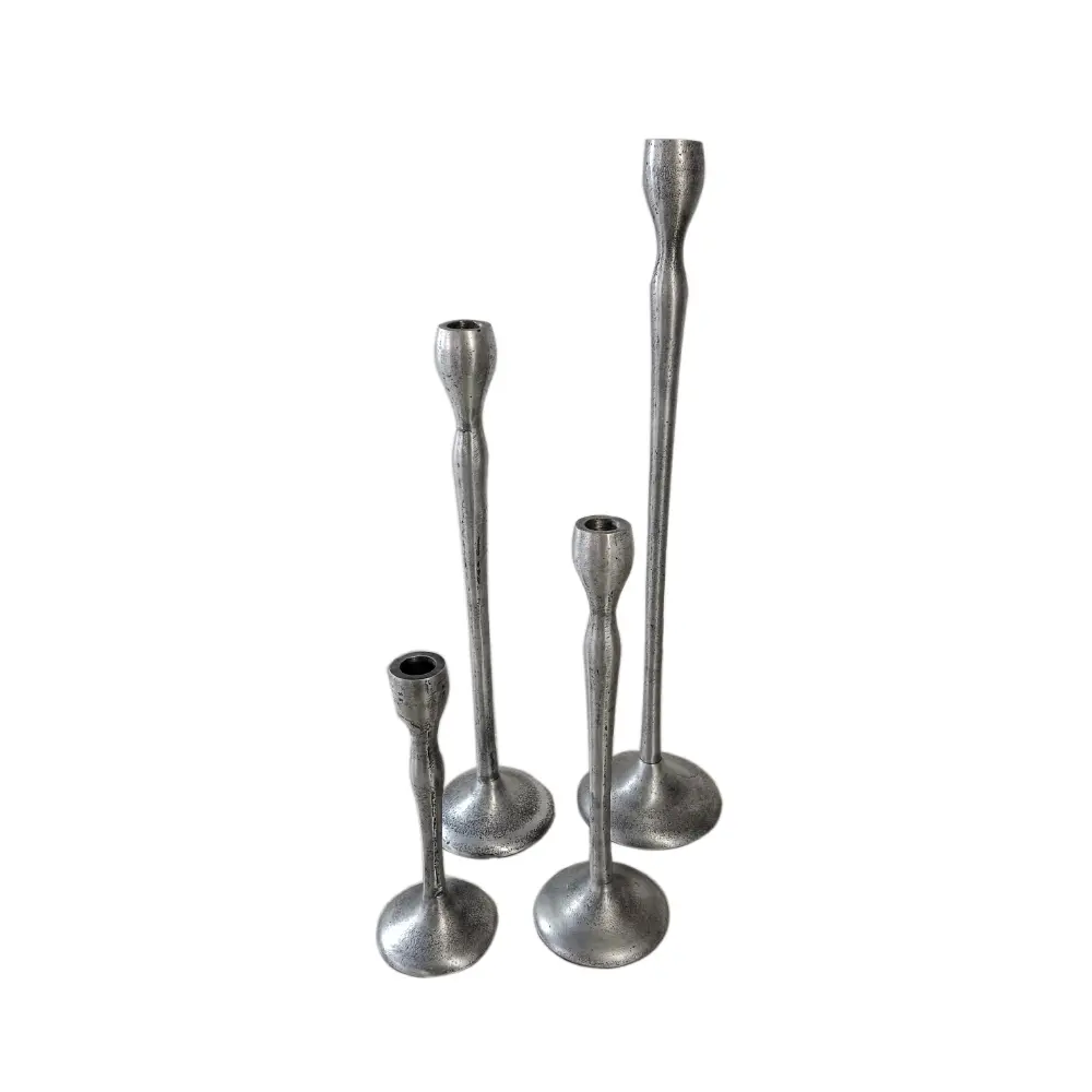 JOLIE ΚΗΡΟΠΗΓΙΟ SET 4ΤΜΧ 13x13x50 ΑΛΟΥΜΙΝΙΟ ΑΣΗΜΙ ΑΝΤΙΚΕINTHEBOX