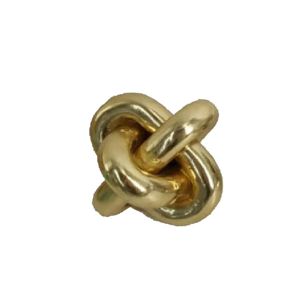 GOLD KNOT ΔΙΑΚΟΣΜΗΤΙΚΟ ΚΟΜΠΟΣ 13x13x13 POLYRESIN ΧΡΥΣΟINTHEBOX GOLD KNOT ΔΙΑΚΟΣΜΗΤΙΚΟ ΚΟΜΠΟΣ 13x13x13 POLYRESIN ΧΡΥΣΟINTHEBOX